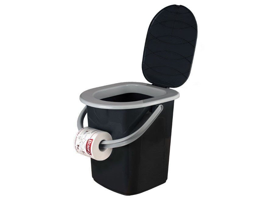 Toilette Portable Chimique pour Adultes 20L Camper, Camping, Auto Caravane  WC Camry Gris CR1035