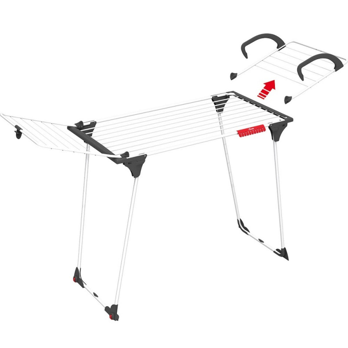 Vileda 169959 Infinity Flex XXL Clothes Airer with Wings – Euroelectronics  EU