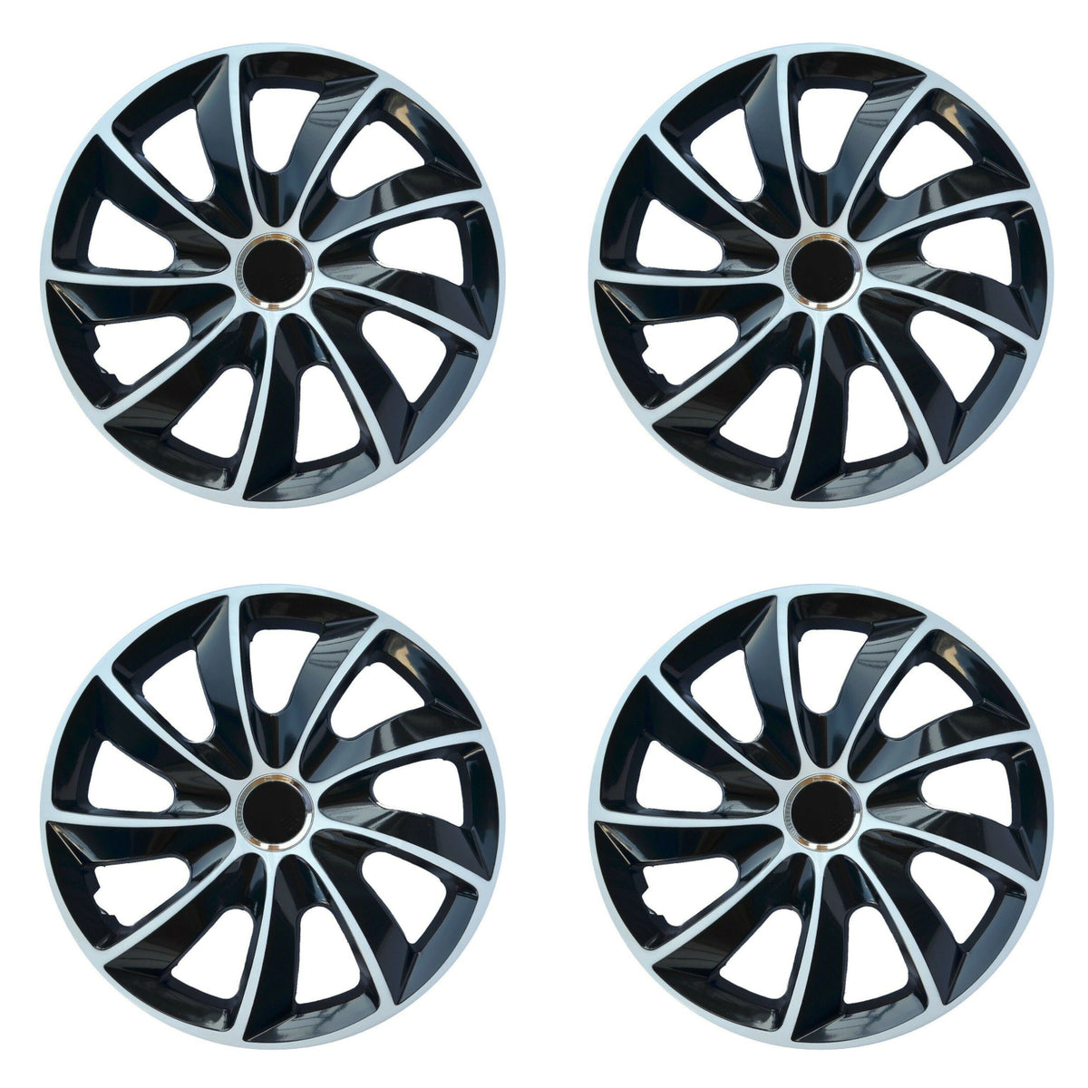 NRM 14 Wheel Covers Hubcaps Universal 4 PCS Car Easy Assembly Black & –  Euroelectronics EU