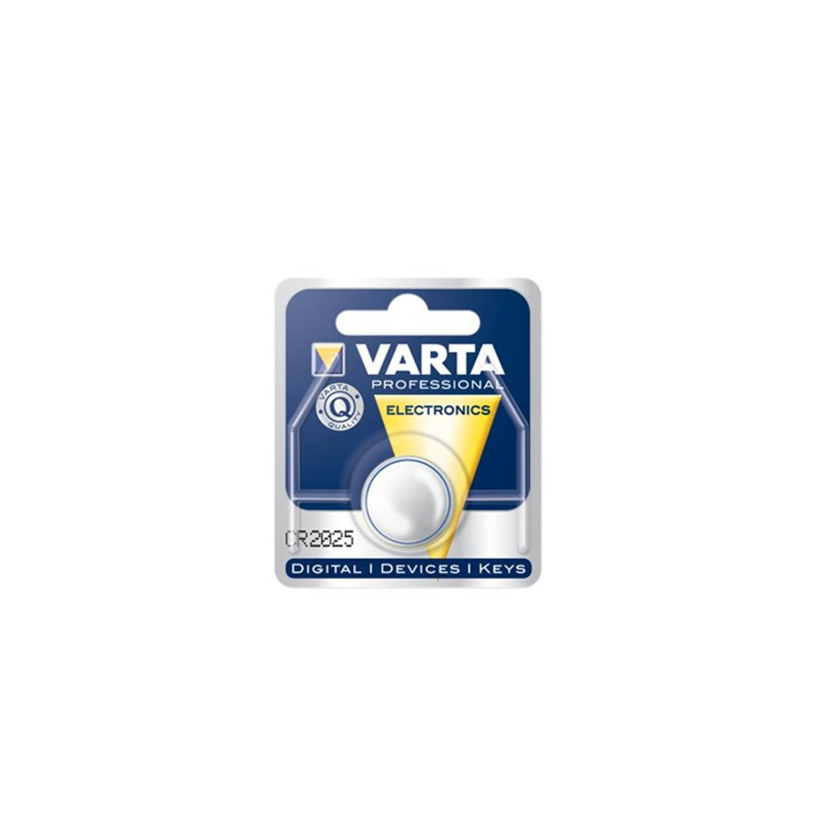 Pile lithium - CR2025 Varta blister de 1