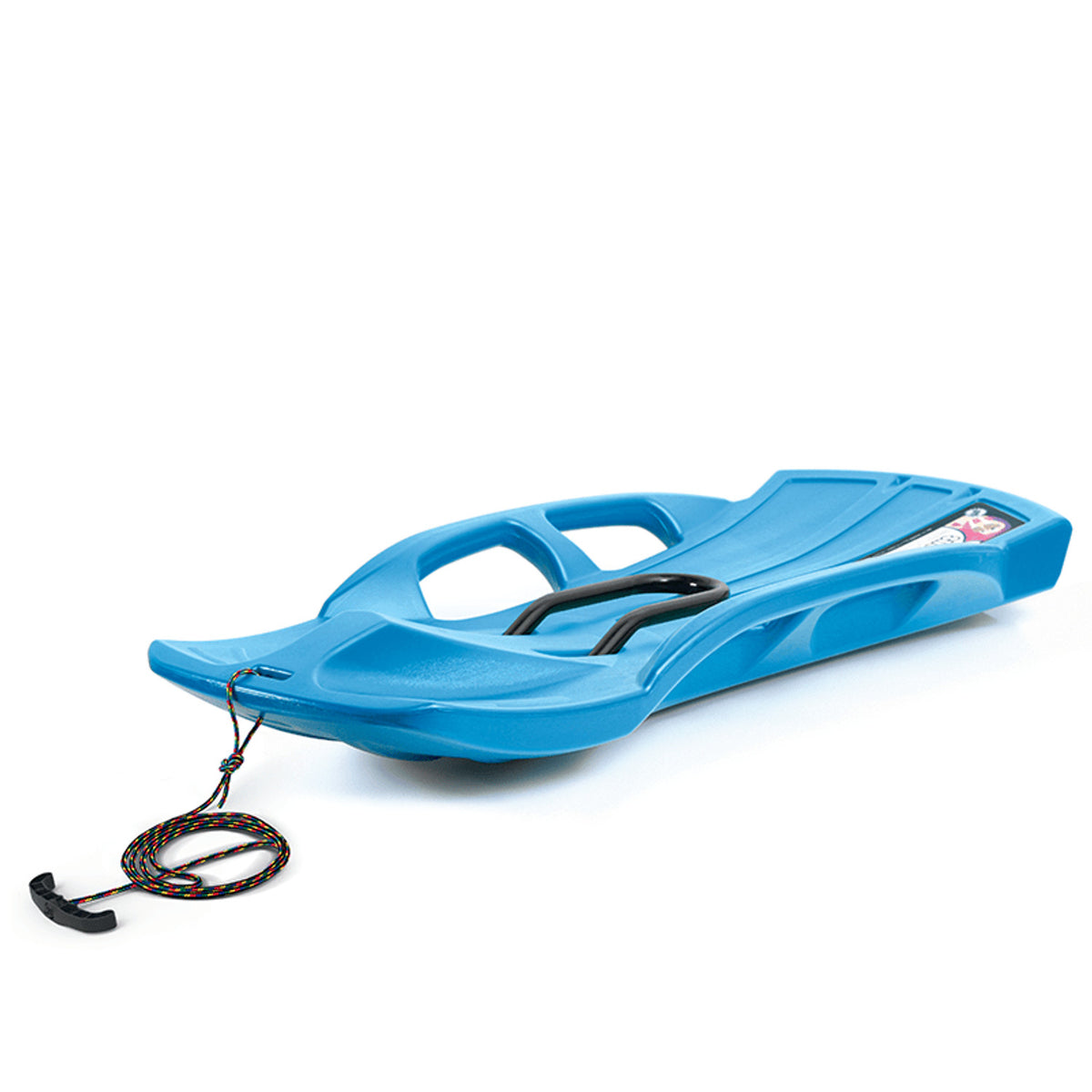 Kids Slide Plastic Snow Sledge Train Control Rope Handle Speed Safe St