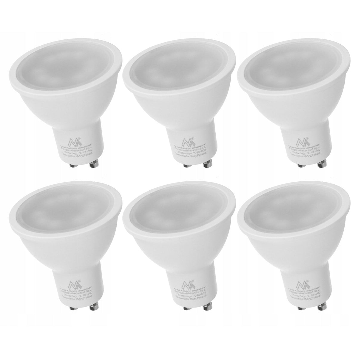 Ampoule led GU10 230V - blanc Neutre (4000K°) - 400 lumens - 5W –