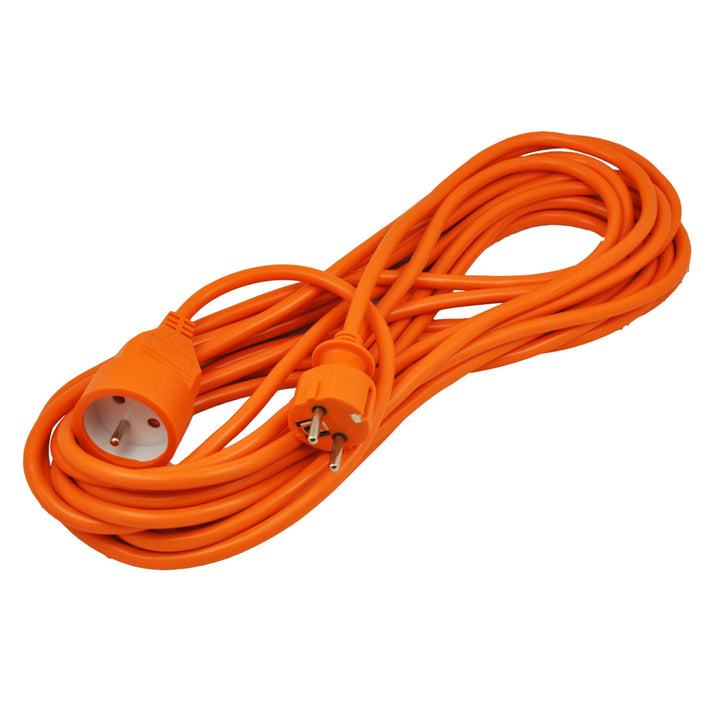 Rebel Orange 10m Extension Cable with Single Socket – Durable and Reliable