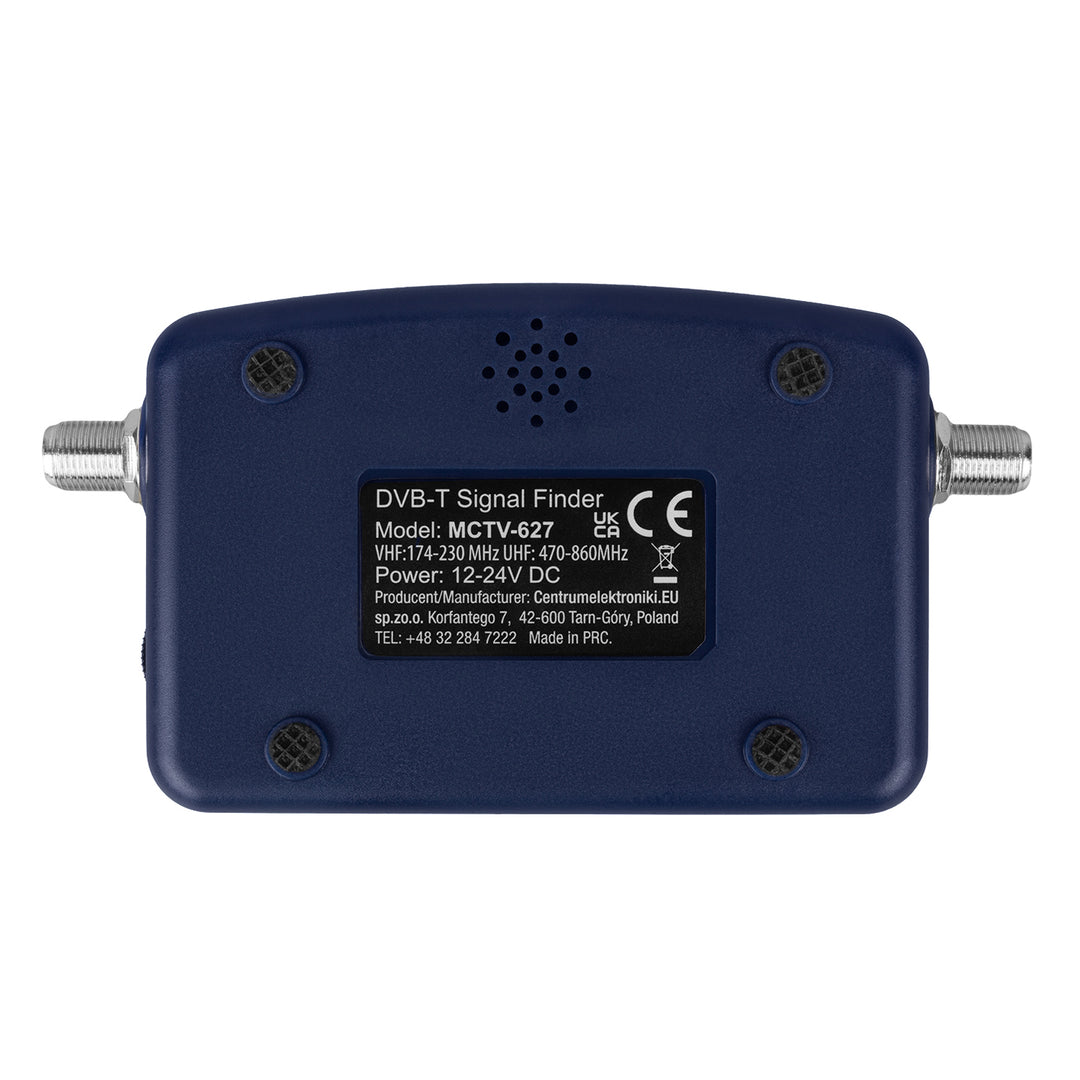Mclean MCTV-627 DVB-T Satellite Finder with Cover F-F Cable