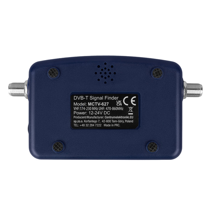 Mclean MCTV-627 DVB-T Satellite Finder with Cover F-F Cable