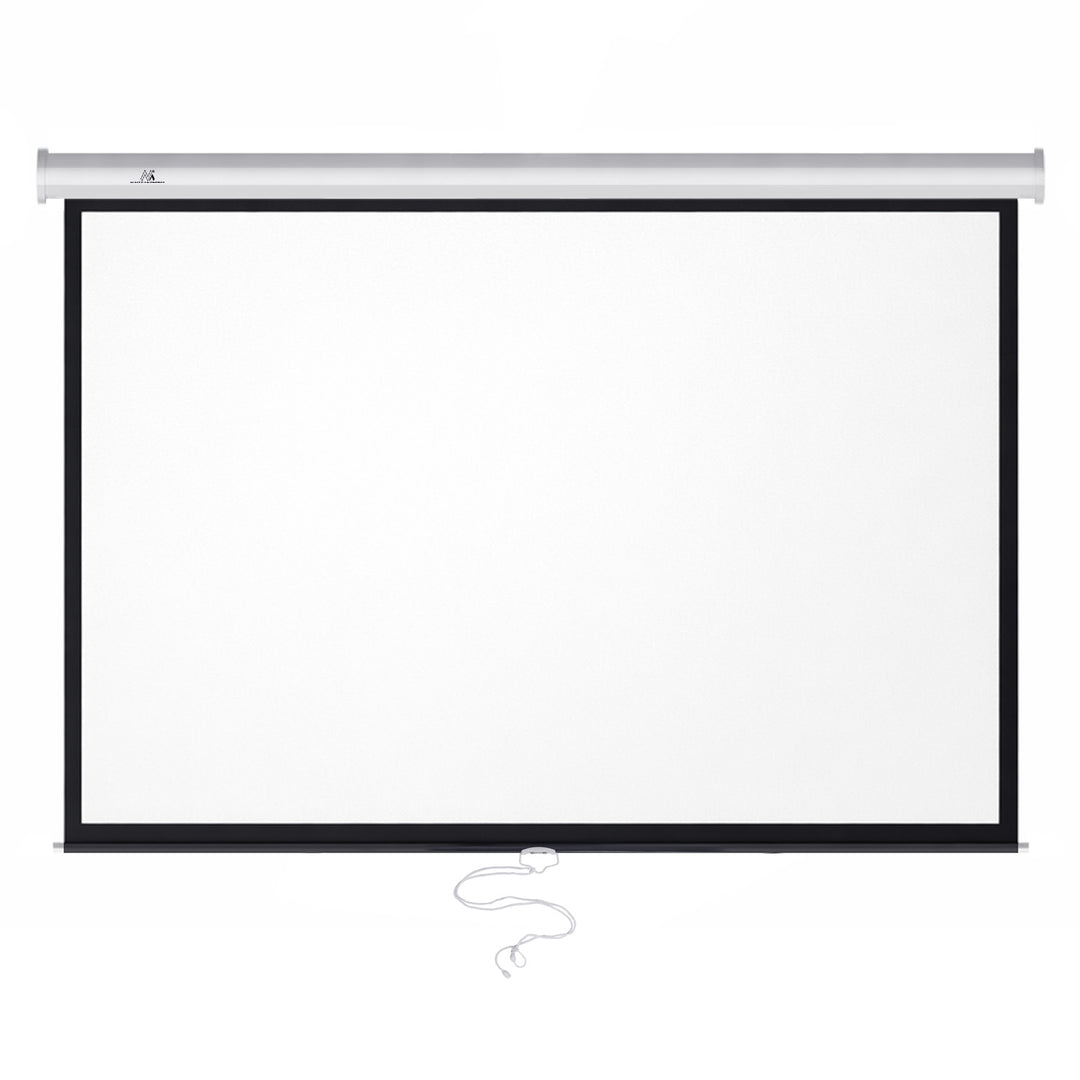 Maclean MC-591 Home Cinema Set Screen 240x180cm + Projector Mount Rollo Full HD 3D 4K