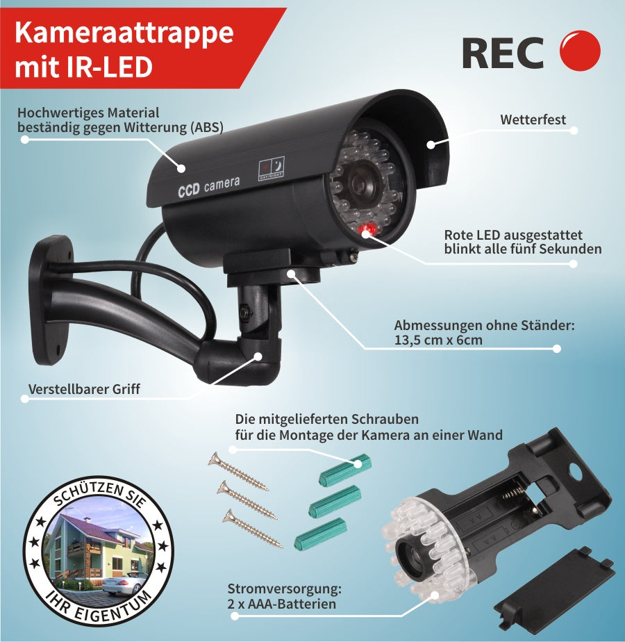 Telecamera di sicurezza per esterni IR9000