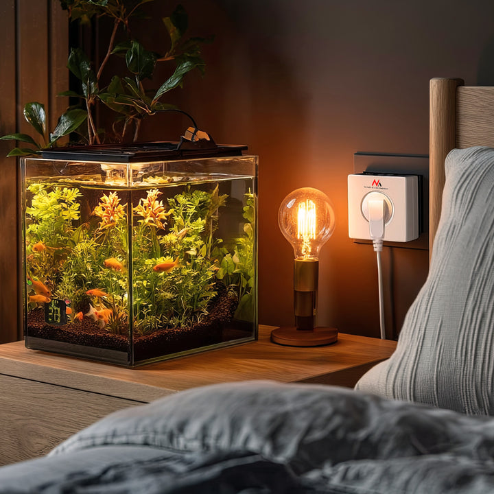 Maclean Energy MCE30 Programmierbare digitale Zeitschaltuhr 3600W 10 Programme