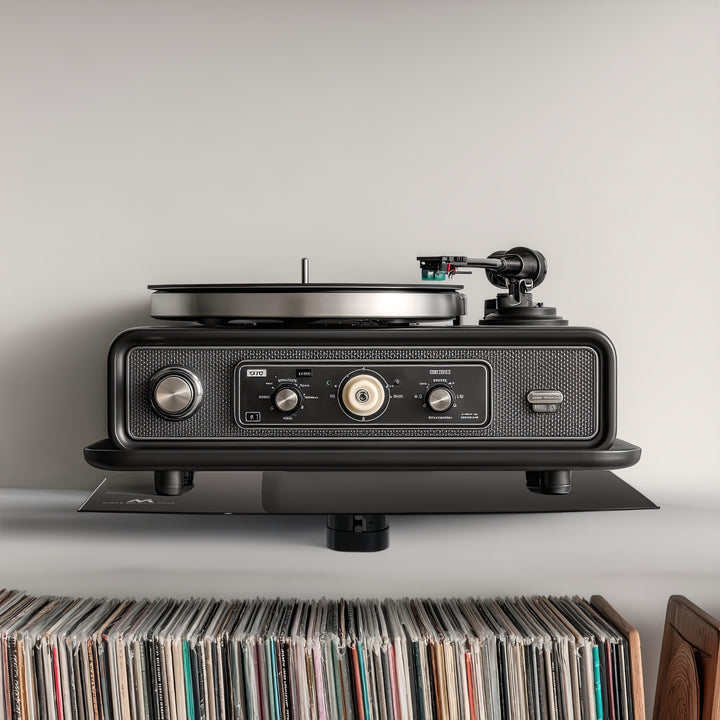 Maclean MC-663 Wandregal 1-Fach Glasregal 8kg Wandhalterung für DVD Player Spielconsolen HiFi Halterung Hängeregal