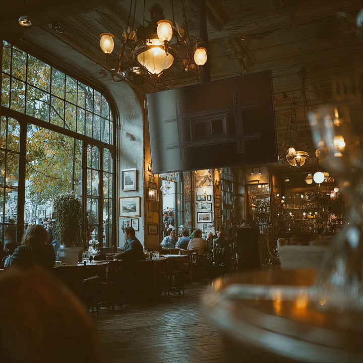 Maclean MC-803 Universal TV Bracket Ceiling Mount LCD OLED QLED Plasma 23'' - 100" 50kg VESA