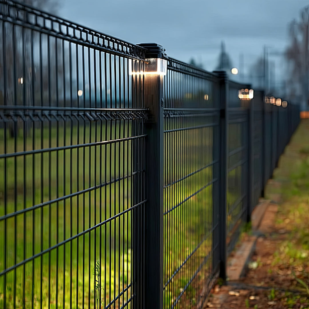 GreenBlue LED-Solarmastleuchte, 60x40mm, Hüllkurve, GB125