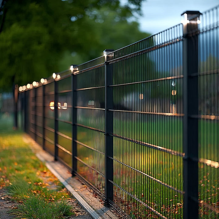 GreenBlue LED-Solarmastleuchte, 60x40mm, Hüllkurve, GB125