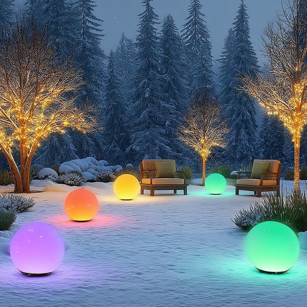 Lampe LED sur pied solaire de jardin GreenBlue GB167 30x30x63cm