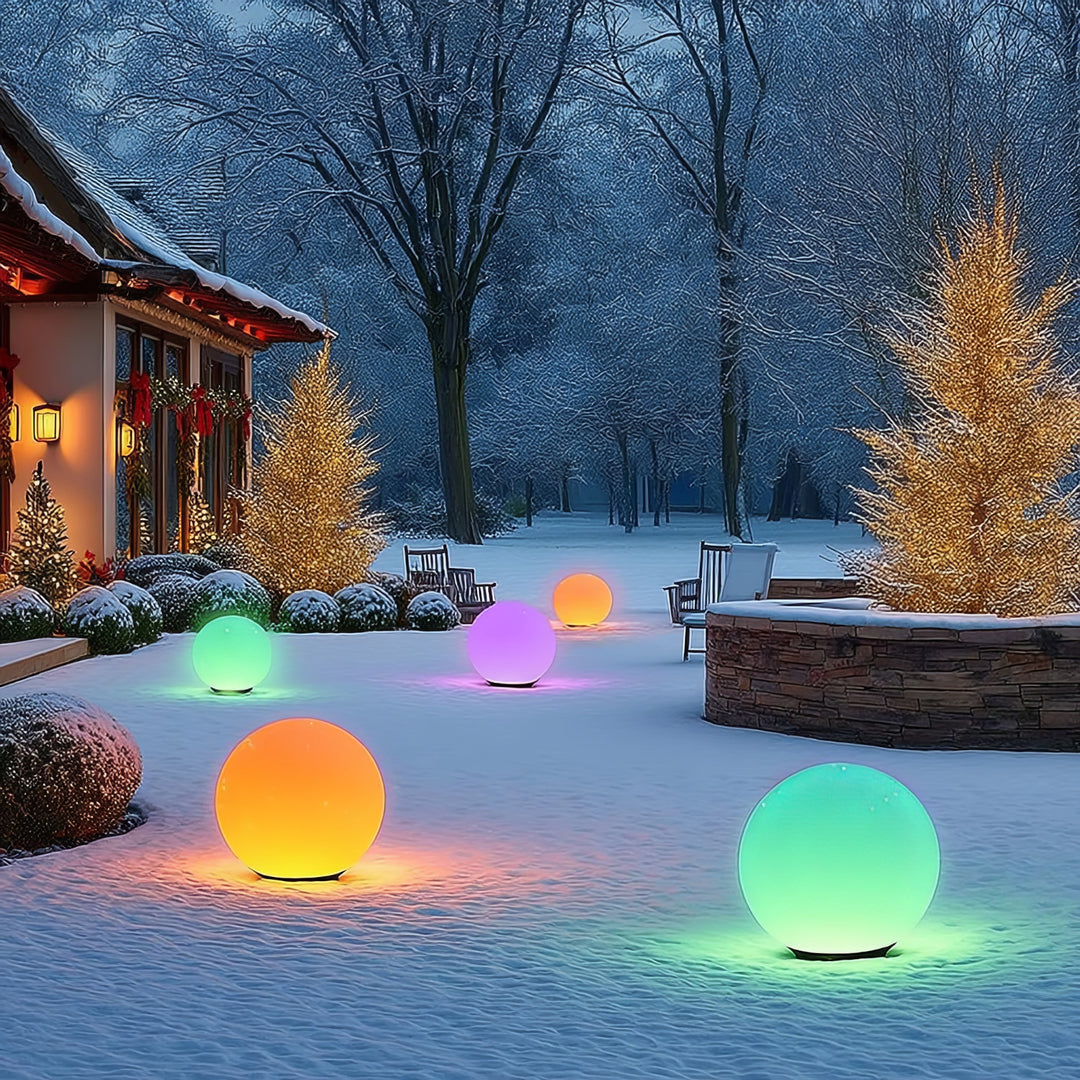 Lampe LED sur pied solaire de jardin GreenBlue GB167 30x30x63cm