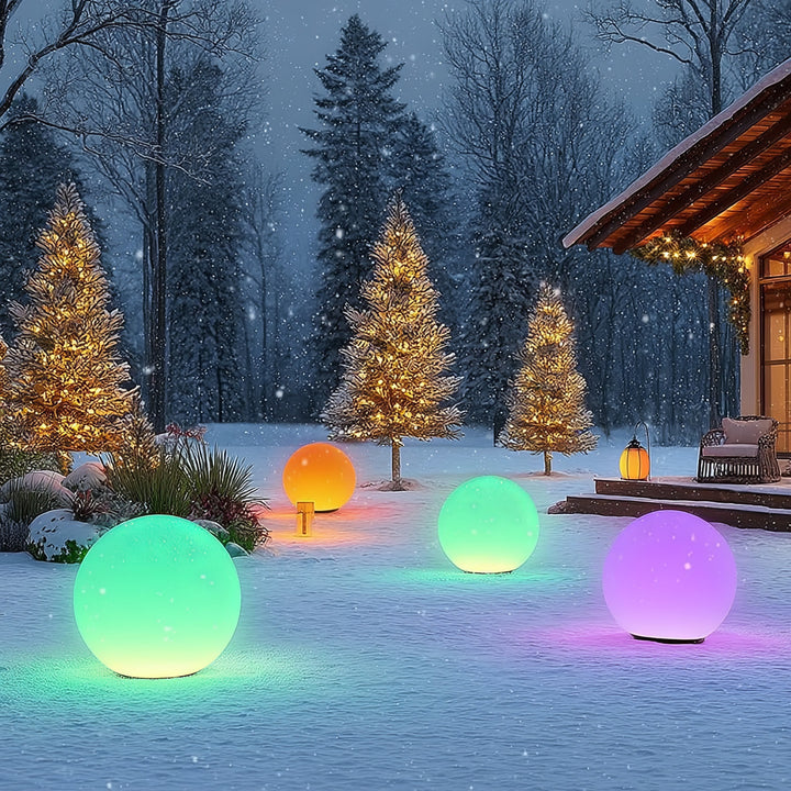 Lampe LED sur pied solaire de jardin GreenBlue GB167 30x30x63cm