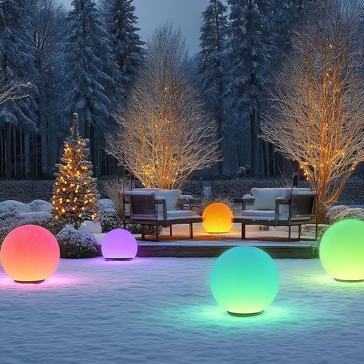 Lampe LED sur pied solaire de jardin GreenBlue GB167 30x30x63cm