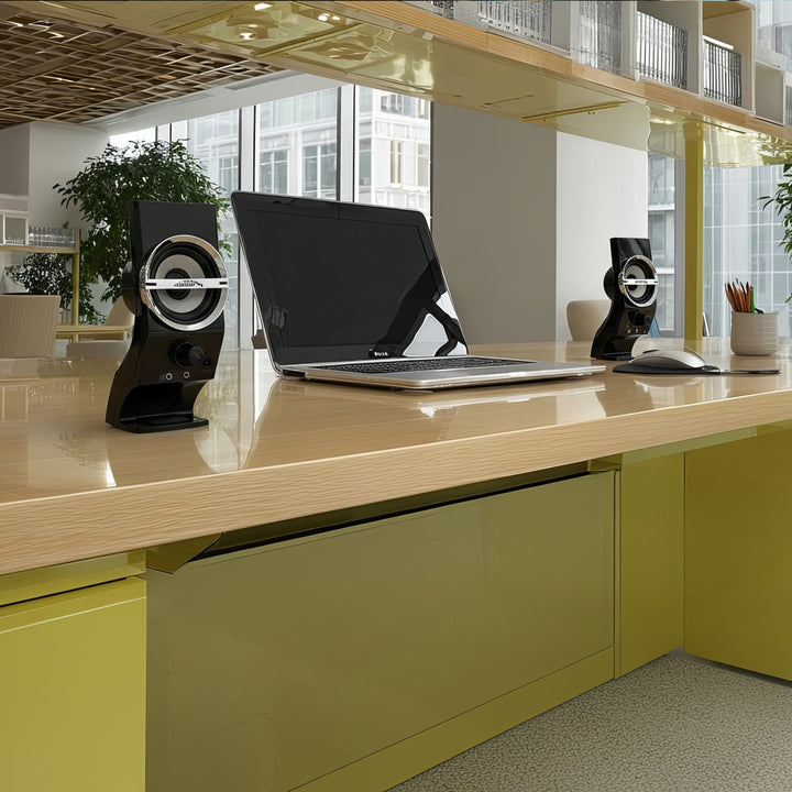 Audiocore AC805 Computer Stereo Speakers for PC Laptop, 2.0 Stereo System, USB Powered, 6W RMS Power