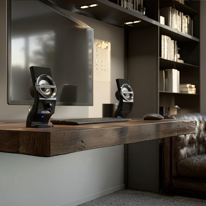 Audiocore AC805 Computer Stereo Speakers for PC Laptop, 2.0 Stereo System, USB Powered, 6W RMS Power