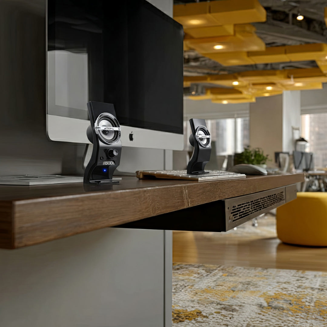 Audiocore AC805 Computer Stereo Speakers for PC Laptop, 2.0 Stereo System, USB Powered, 6W RMS Power