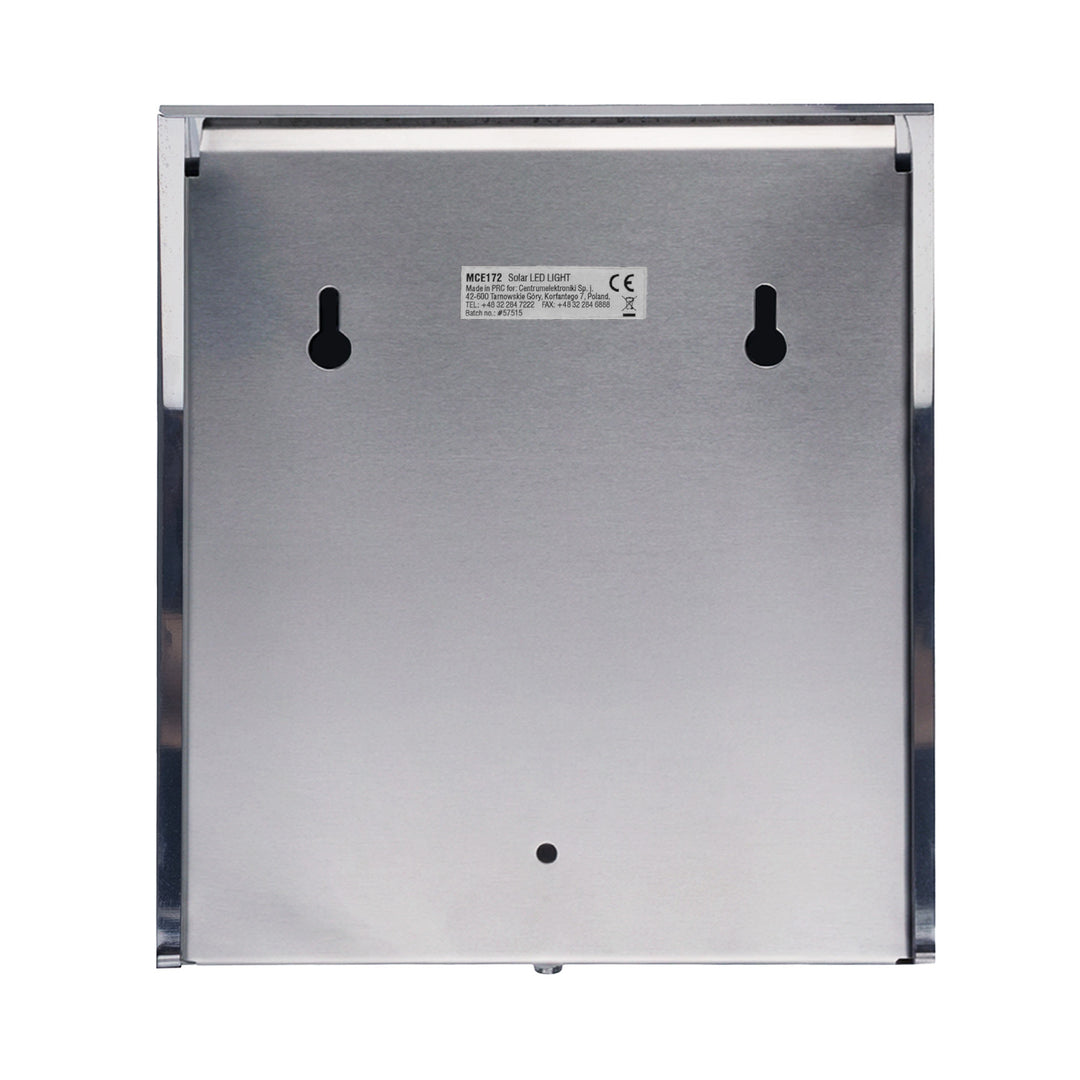 Maclean MCE172 Solar LED Lamp Light Door House Number Waterproof Saving Energy Stainless Steel