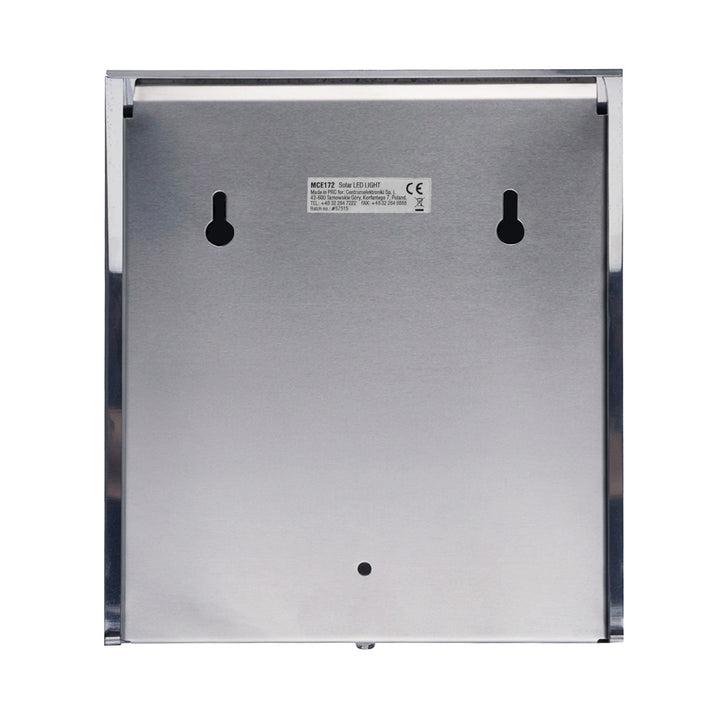 Maclean MCE172 Solar LED Lamp Light Door House Number Waterproof Saving Energy Stainless Steel
