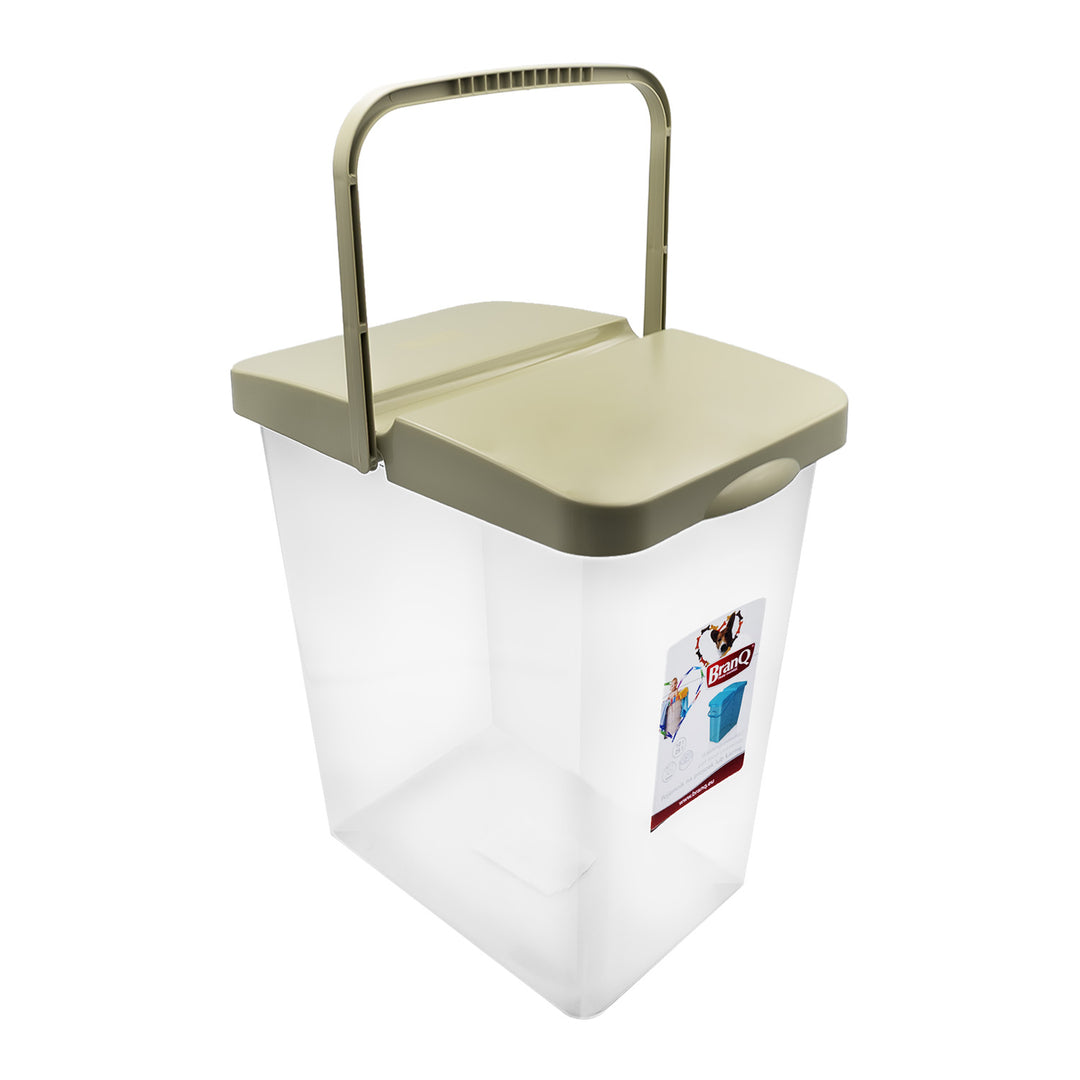 BranQ 1311 10-liter Clear Container for Pet Food Powder