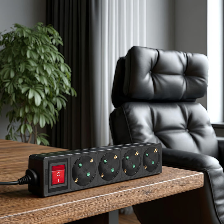 Verlängerung Verlängerungskabel 4 Schubladen 5 m Deutsch Maclean MCE194G 3500