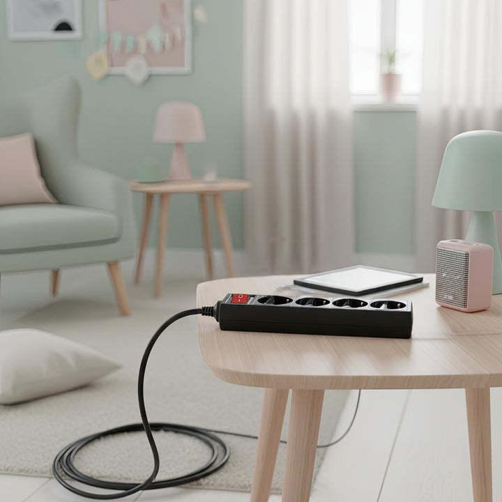 Verlängerung Verlängerungskabel 4 Schubladen 5 m Deutsch Maclean MCE194G 3500