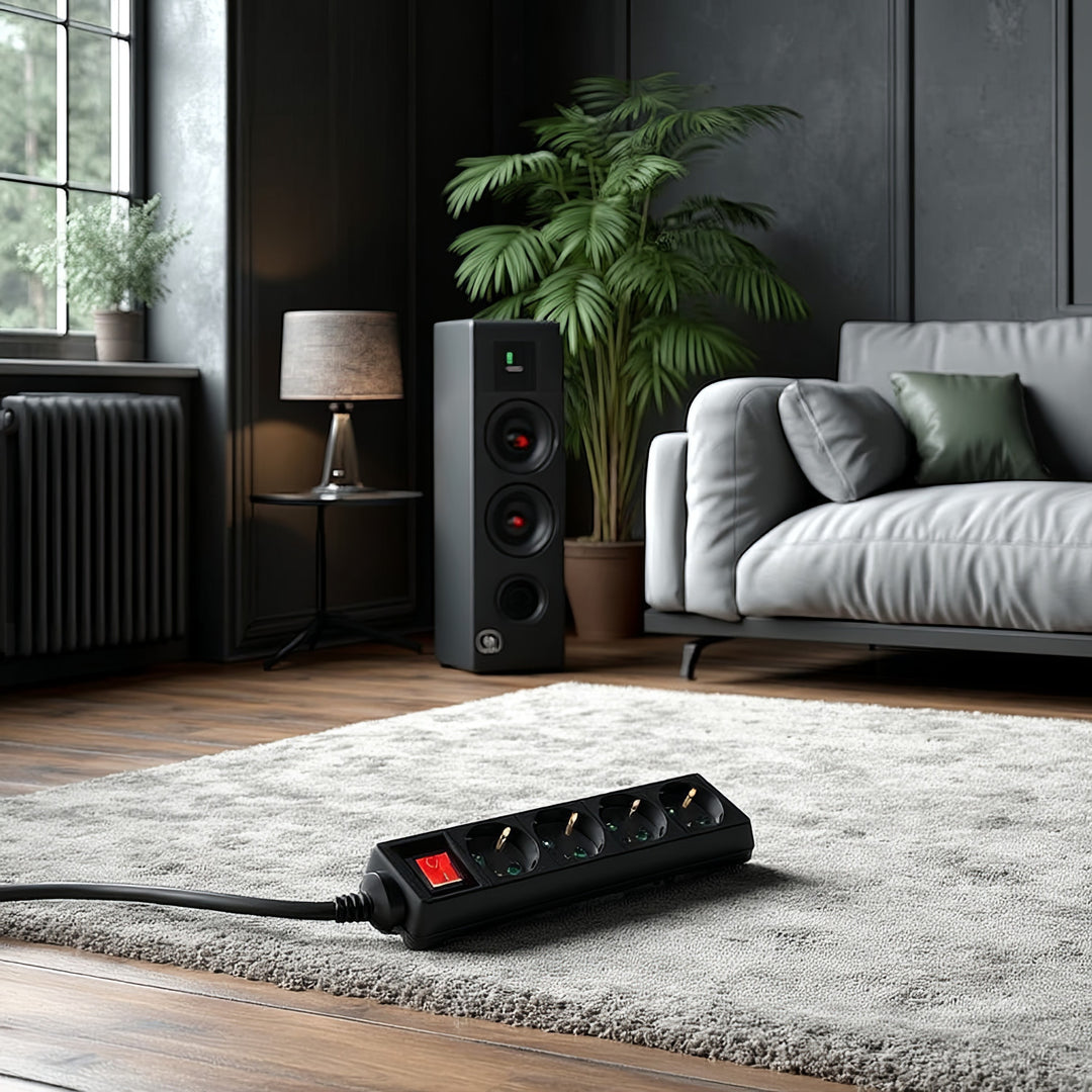 Verlängerung Verlängerungskabel 4 Schubladen 5 m Deutsch Maclean MCE194G 3500