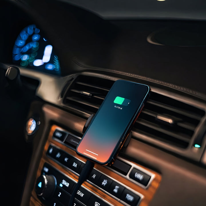 Telefoonhouder uit Maclean Comfort Series MC-782 CD - aluminium + ABS