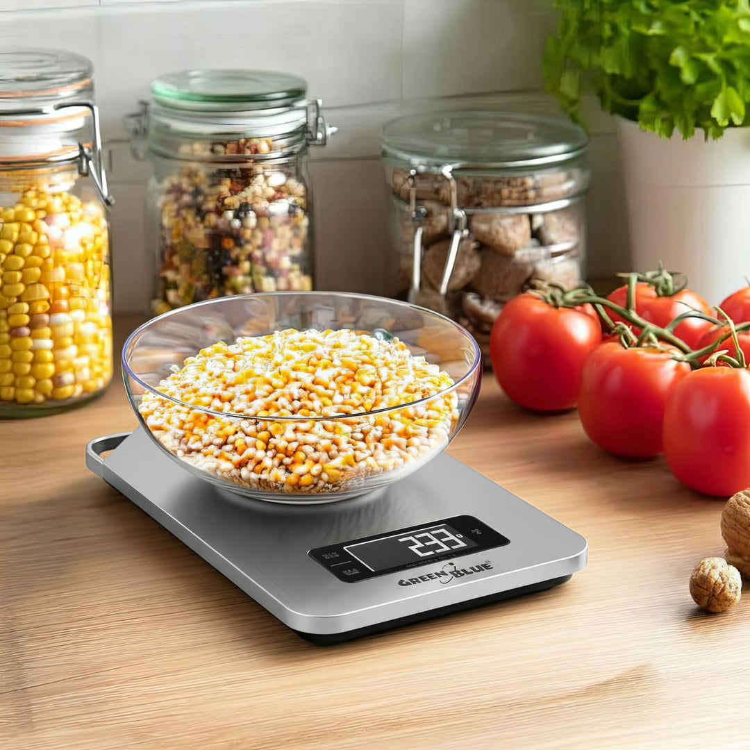 GreenBlue GB170 Elektronische Küche Wiegewaage Mahlzeiten Timer Funktion