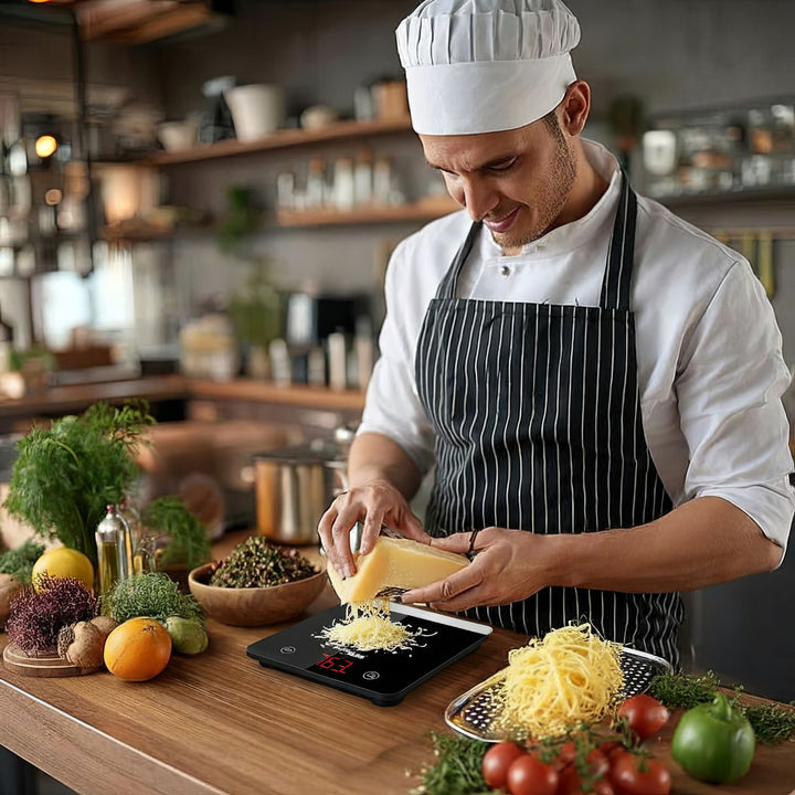 GreenBlue GB171 Bilancia da cucina digitale Nera Preparazione dei pasti