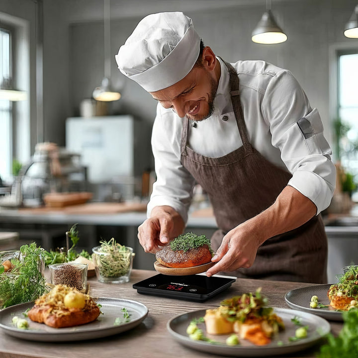 GreenBlue GB171 Bilancia da cucina digitale Nera Preparazione dei pasti