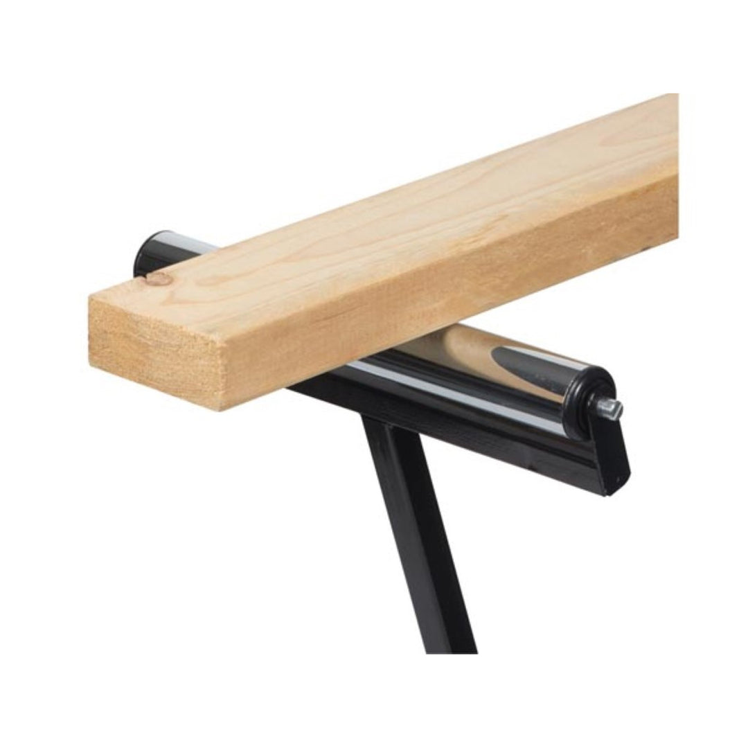 Toolland MP90 roller stand black telescopic height adjustment