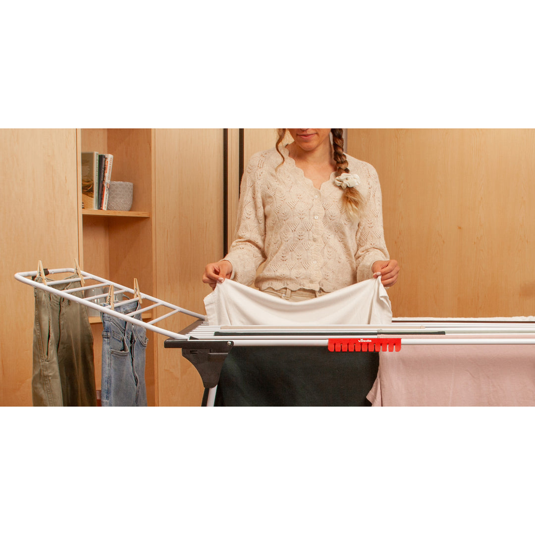 Vileda King standing clothes dryer with thick aluminum lines