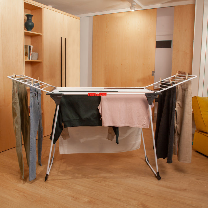 Vileda King standing clothes dryer with thick aluminum lines