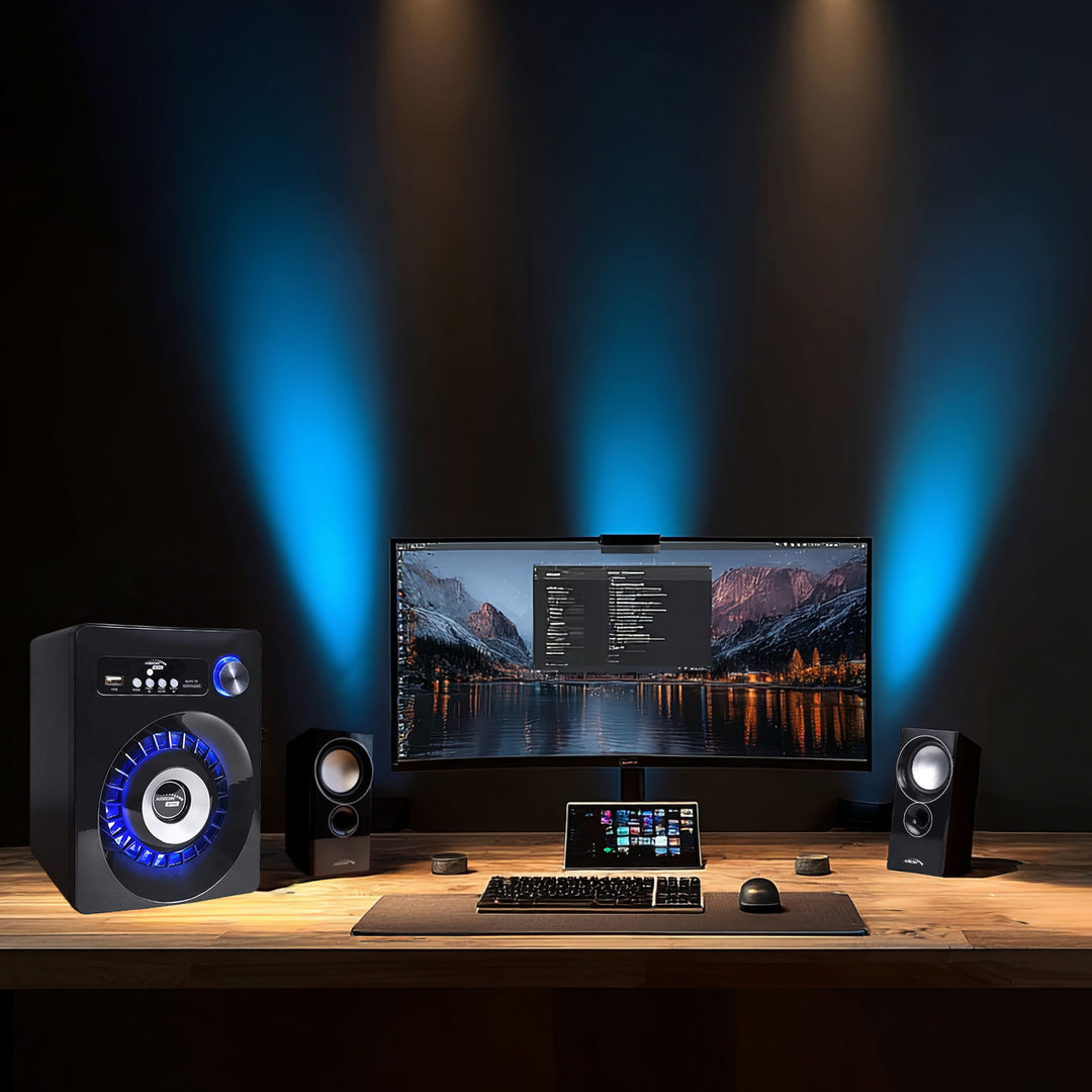 Audiocore AC910 Bluetooth 2.1 Luidsprekers Luidspreker FM-radio, TF-kaartingang, AUX, USB-voeding