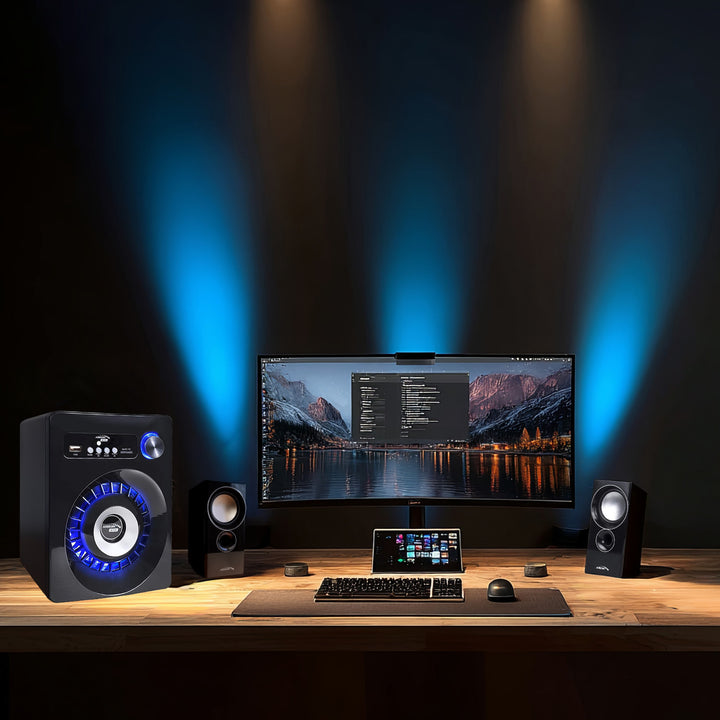 Audiocore AC910 Bluetooth 2.1 Luidsprekers Luidspreker FM-radio, TF-kaartingang, AUX, USB-voeding