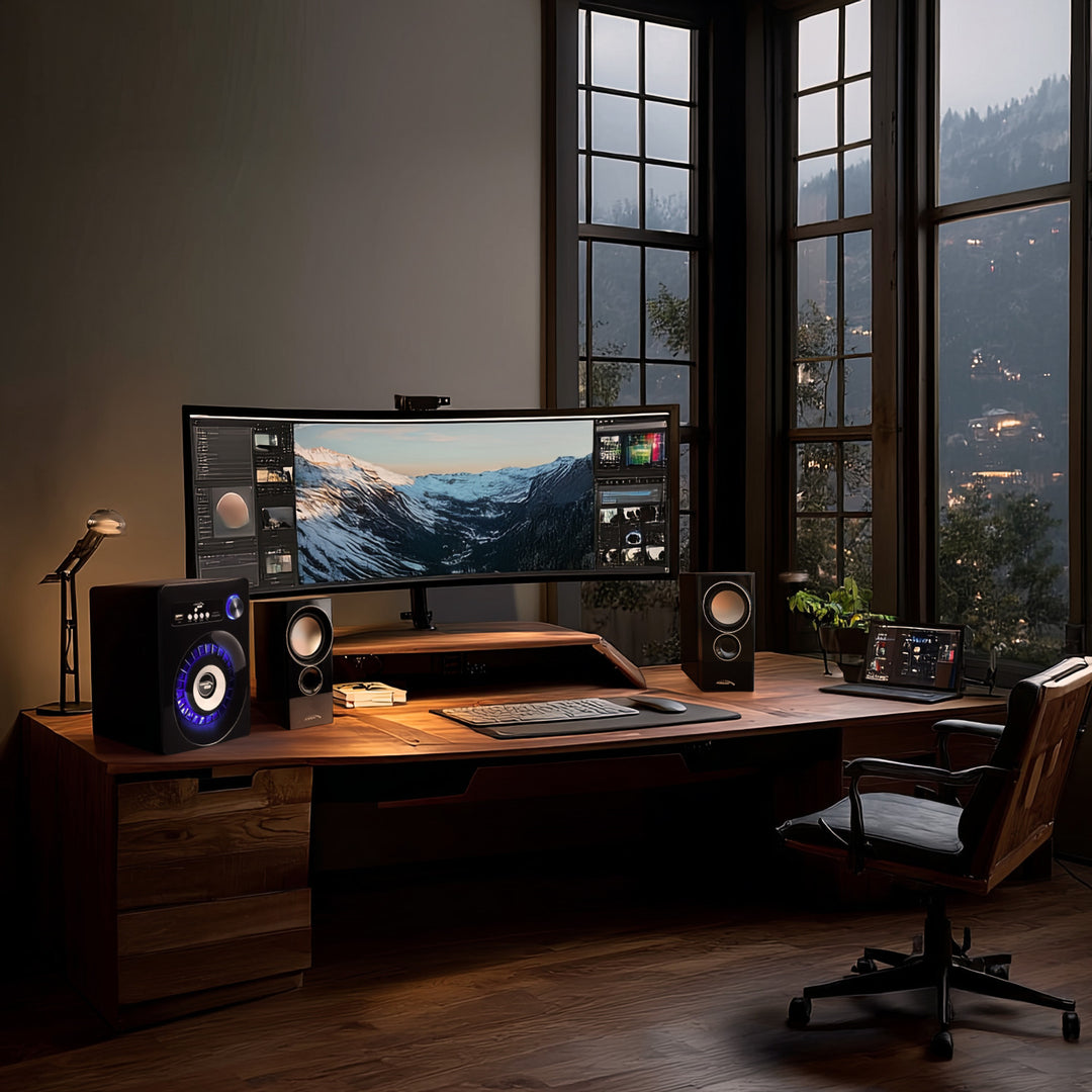 Audiocore AC910 Bluetooth 2.1 Luidsprekers Luidspreker FM-radio, TF-kaartingang, AUX, USB-voeding