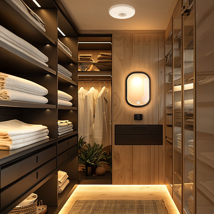 Maclean Energy MCE231 Infrared PIR Sensor Motion Detector Ceiling Mount LED Lighting 360°