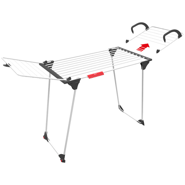 Wäschetrockner Vileda Premium 2in1 mit Flügelverriegelung