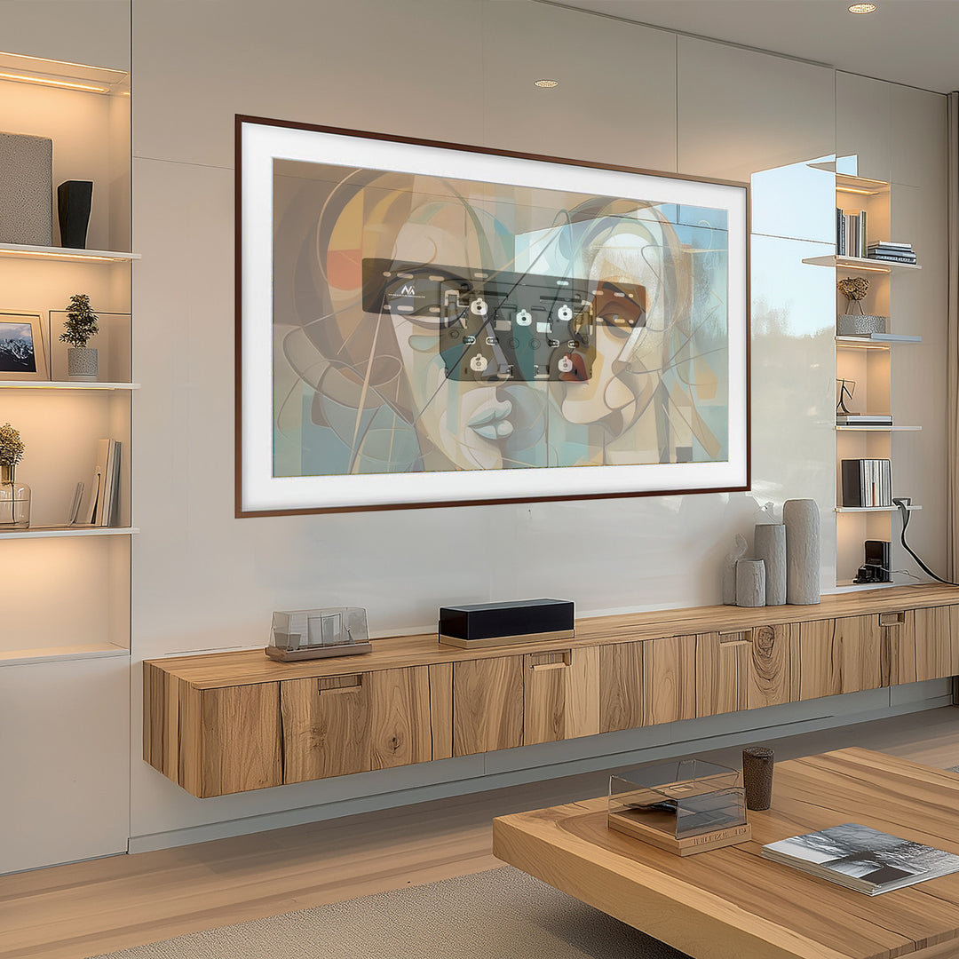 Maclean MC-837 TV Bracket Wall Mount Universal QLED TV Samsung Q-Series 75 " réglable 50kg