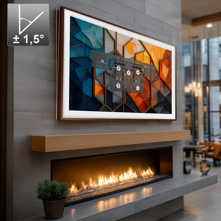 Maclean MC-837 TV Bracket Wall Mount Universal QLED TV Samsung Q-Series 75 " réglable 50kg