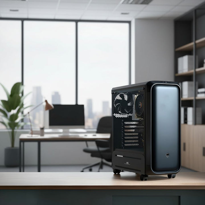 Universal Computer Stand Cart mit Rädern Mobile CPU bis 10kg Cart PC Desktop