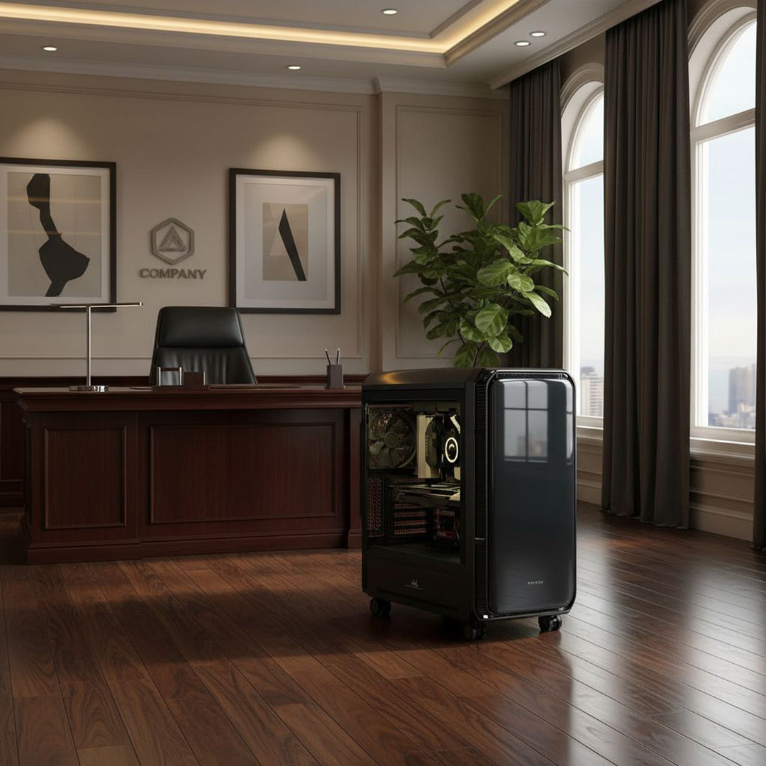 Universal Computer Stand Cart mit Rädern Mobile CPU bis 10kg Cart PC Desktop