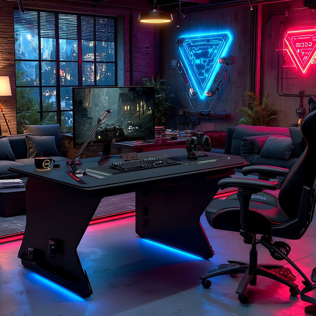 NanoRS RS710 Gaming Microphone Desktop Mic YouTube Streaming USB LED Backlight Windows