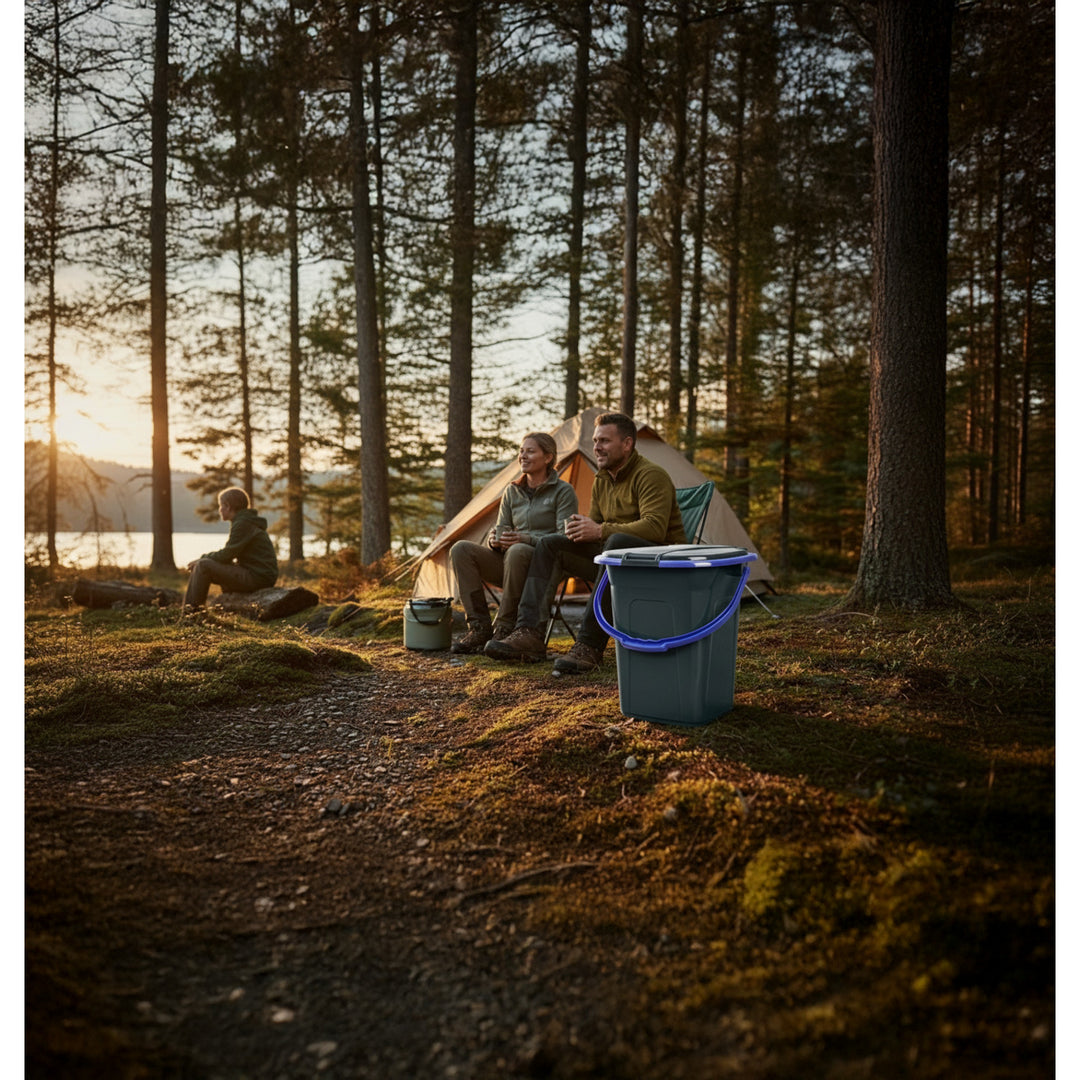GreenBlue GB320BB Portable Travel Toilet Bucket 19L max. 120kg