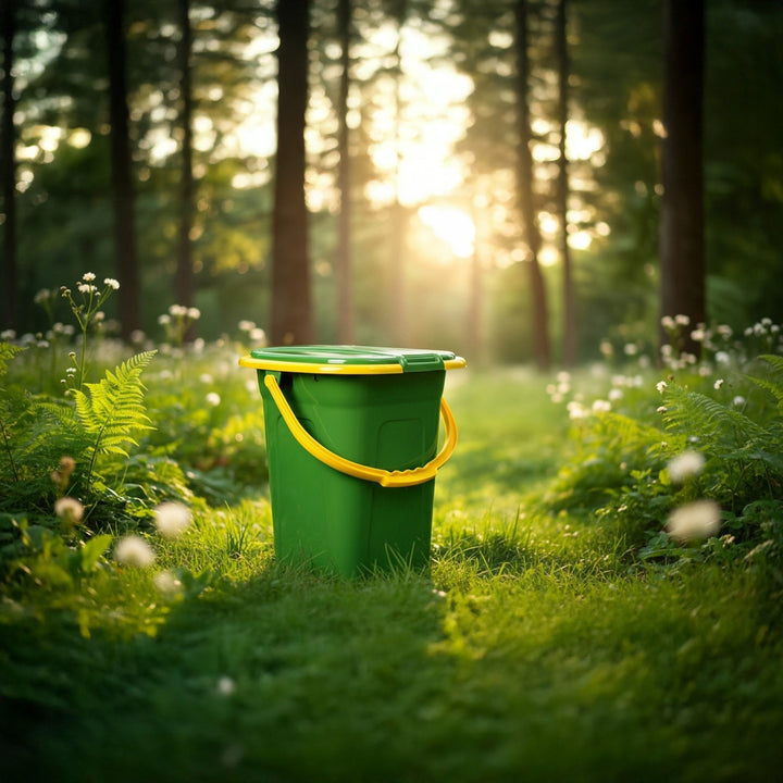 GreenBlue GB320GO inodoro de viaje verde oscuro/naranja