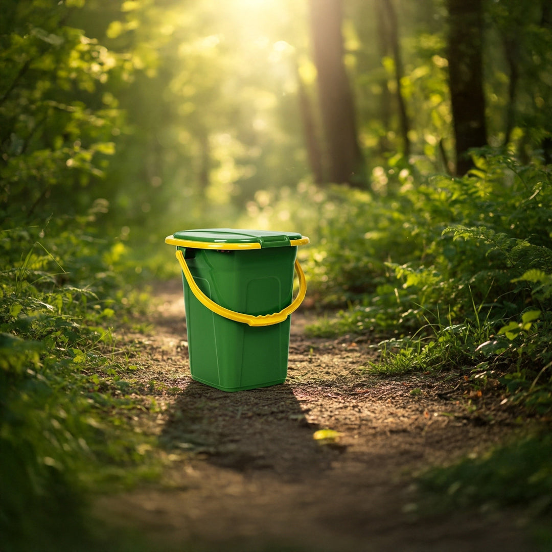 GreenBlue GB320GO inodoro de viaje verde oscuro/naranja