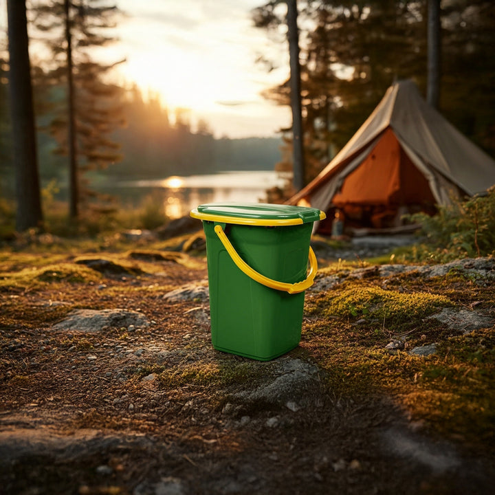 GreenBlue GB320GO inodoro de viaje verde oscuro/naranja